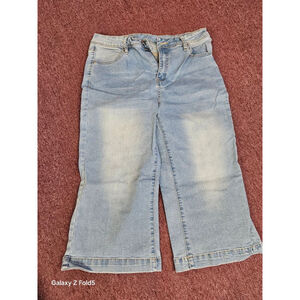 Women's SIDEFEEL Light Blue Flare & Wide Leg Jeans Size 12